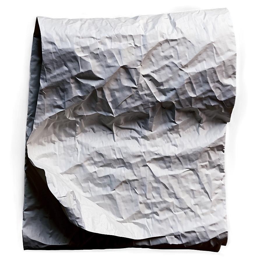 Detailed Wrinkled Paper Png Uex73