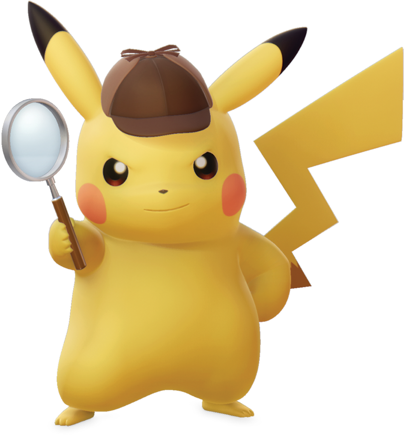 Detective Pikachuwith Magnifying Glass