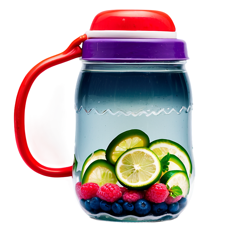 Detox Water Jar Png 06112024