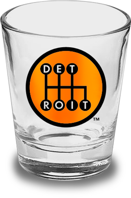 Detroit Branded Glassware