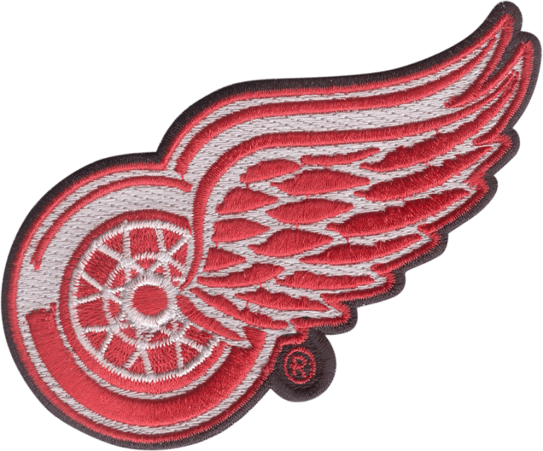 Detroit Red Wings Logo Embroidery