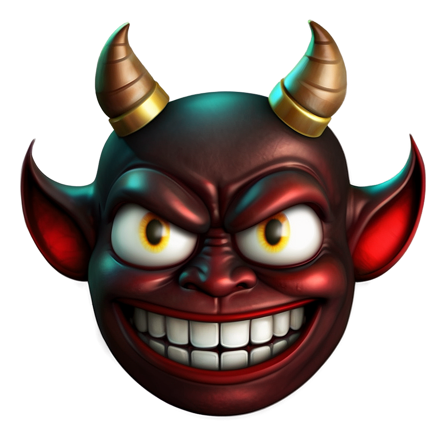 Devil Emoji Design Png 6