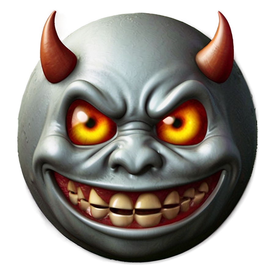 Devil Emoji For Halloween Png 81