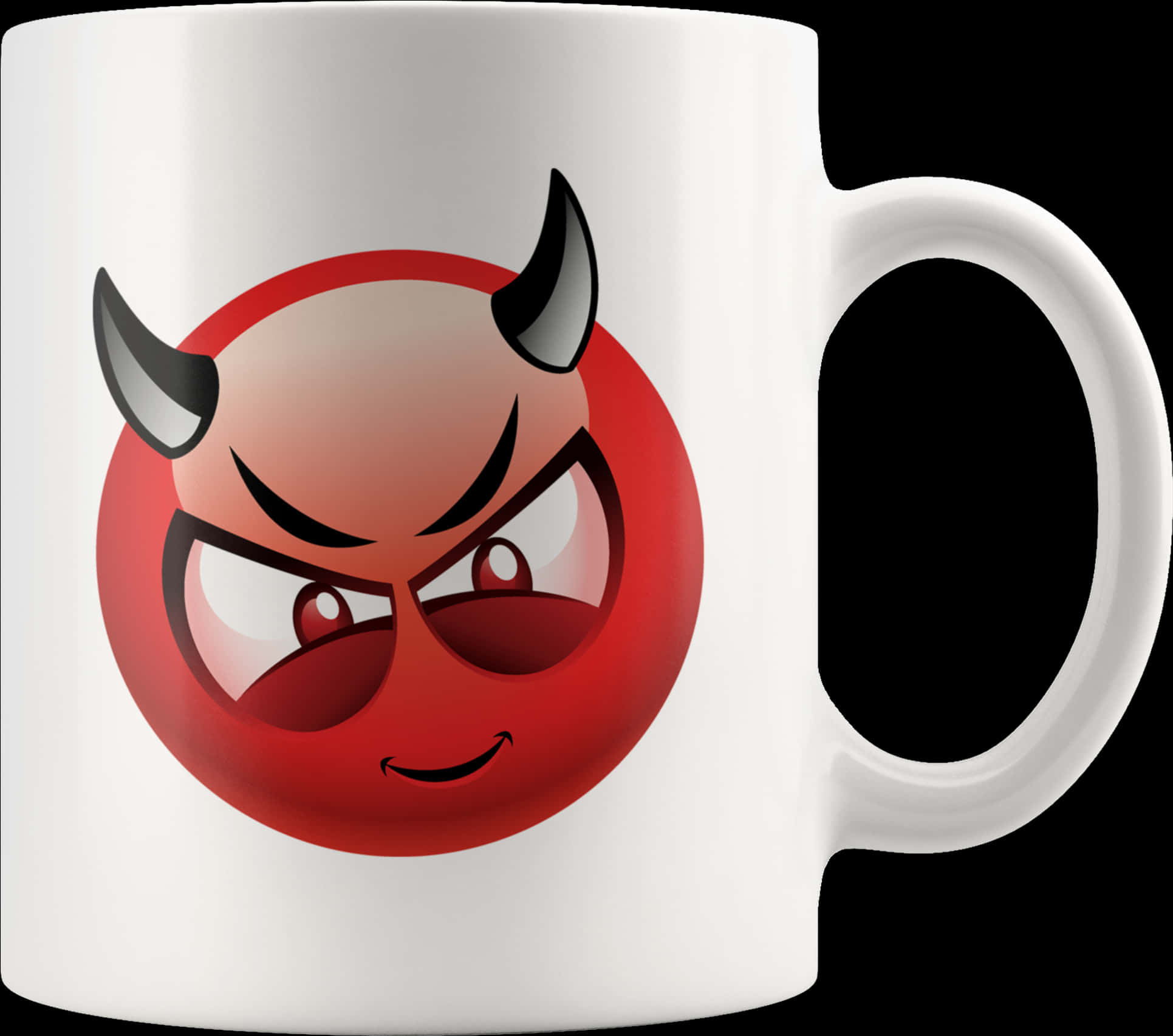 Devil Emoji Printed Mug