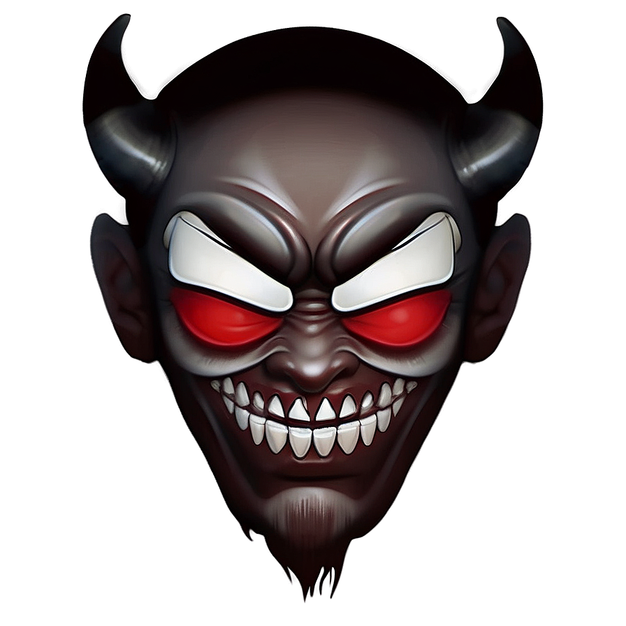 Devil Emoji Silhouette Png Bao