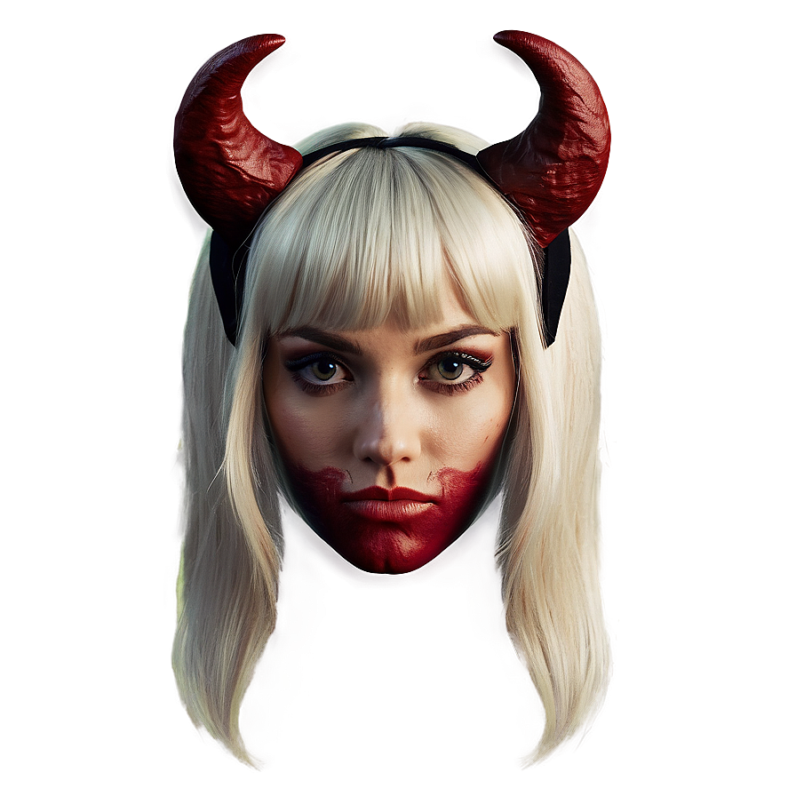 Devil Horns Headband Png Opa36