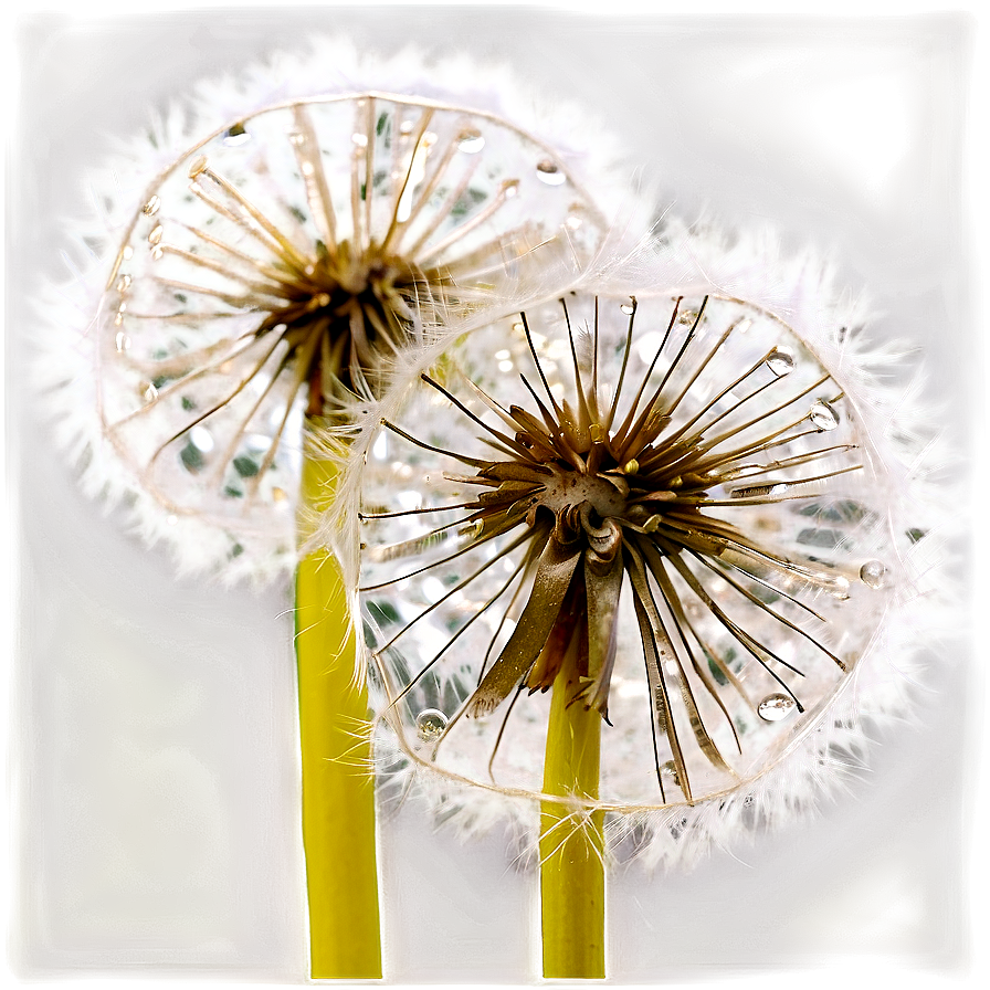 Dew On Dandelion Png 05242024