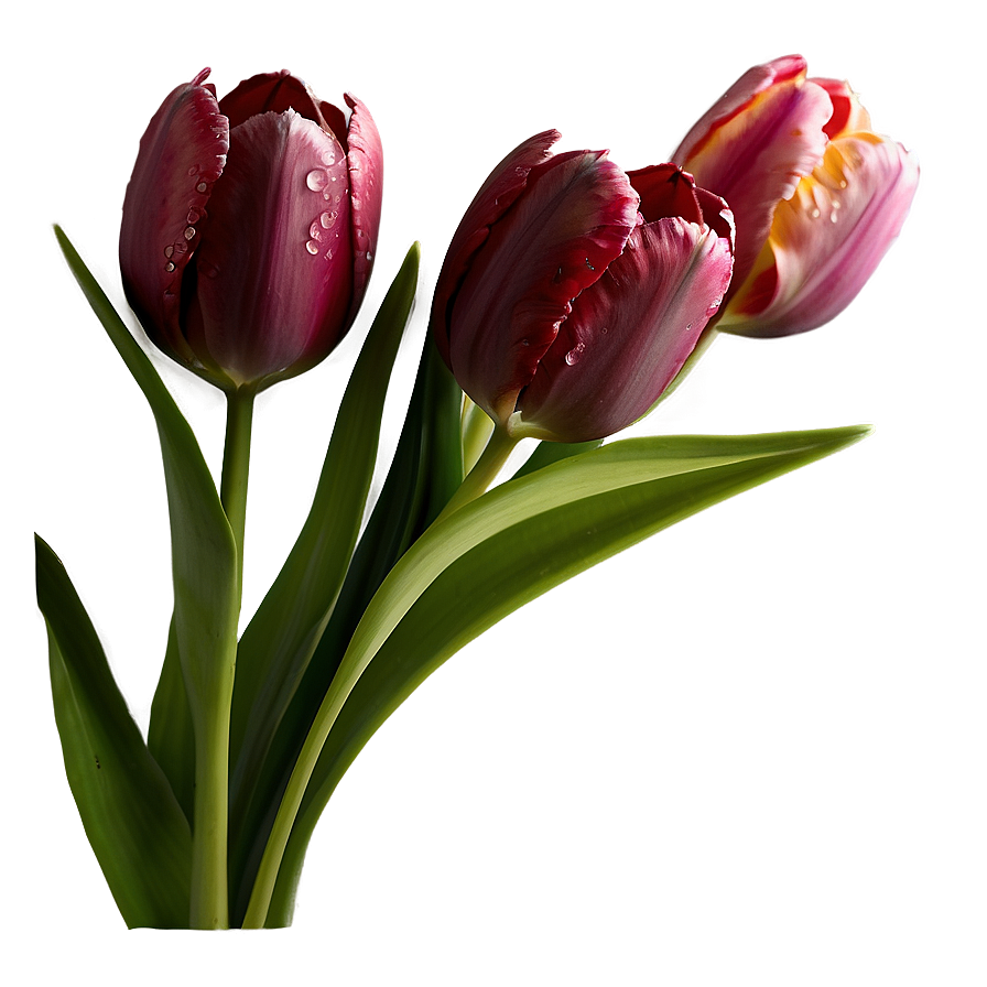 Dewy Tulip Png Bqq