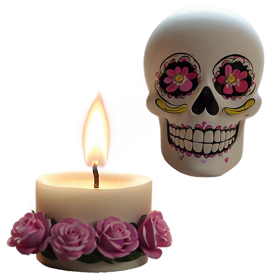 Dia De Los Muertos Candlelight Vigil Png 57