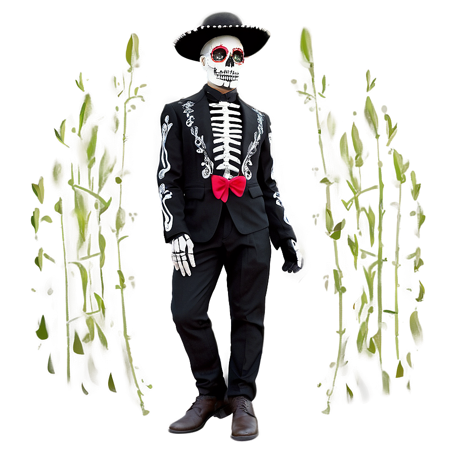 Dia De Los Muertos Historical Costumes Png 06112024