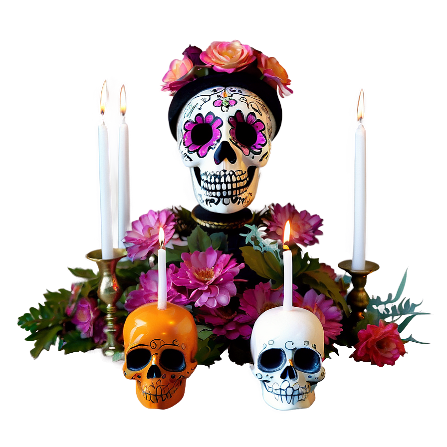 Dia De Los Muertos Homemade Altars Png 16