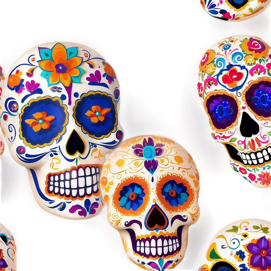 Dia De Los Muertos Themed Makeup Png 06112024