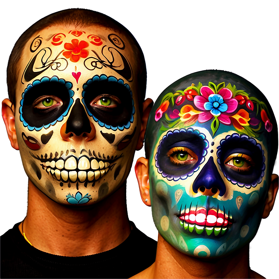 Dia De Los Muertos Traditional Tattoos Png 72