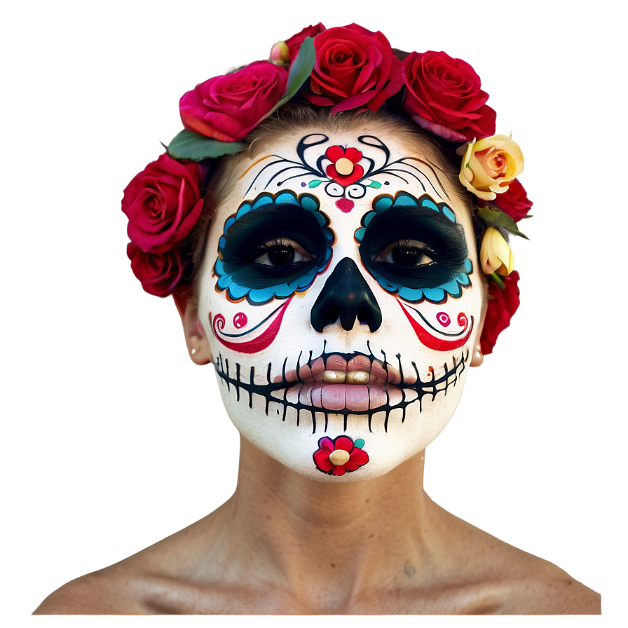 Dia De Los Muertos Traditional Tattoos Png Fmo56