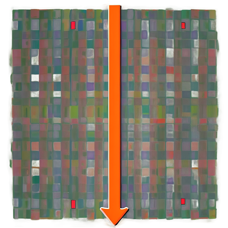 Diagonal Orange Arrow Png Hvn