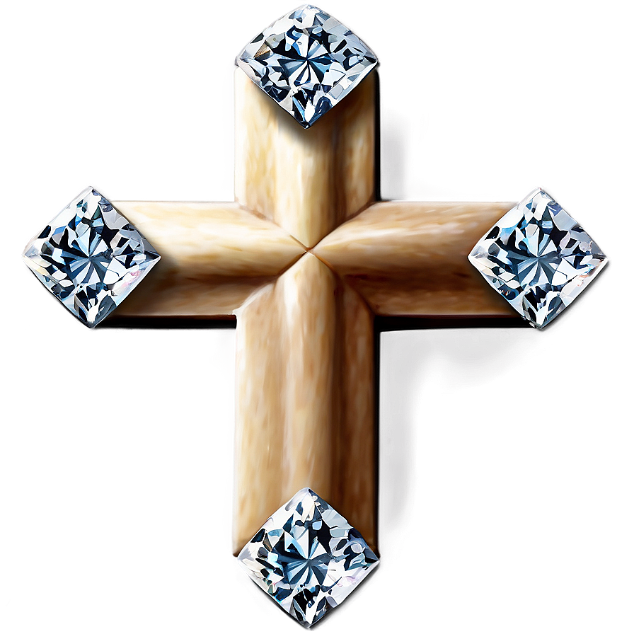 Diamond Cross Png 16