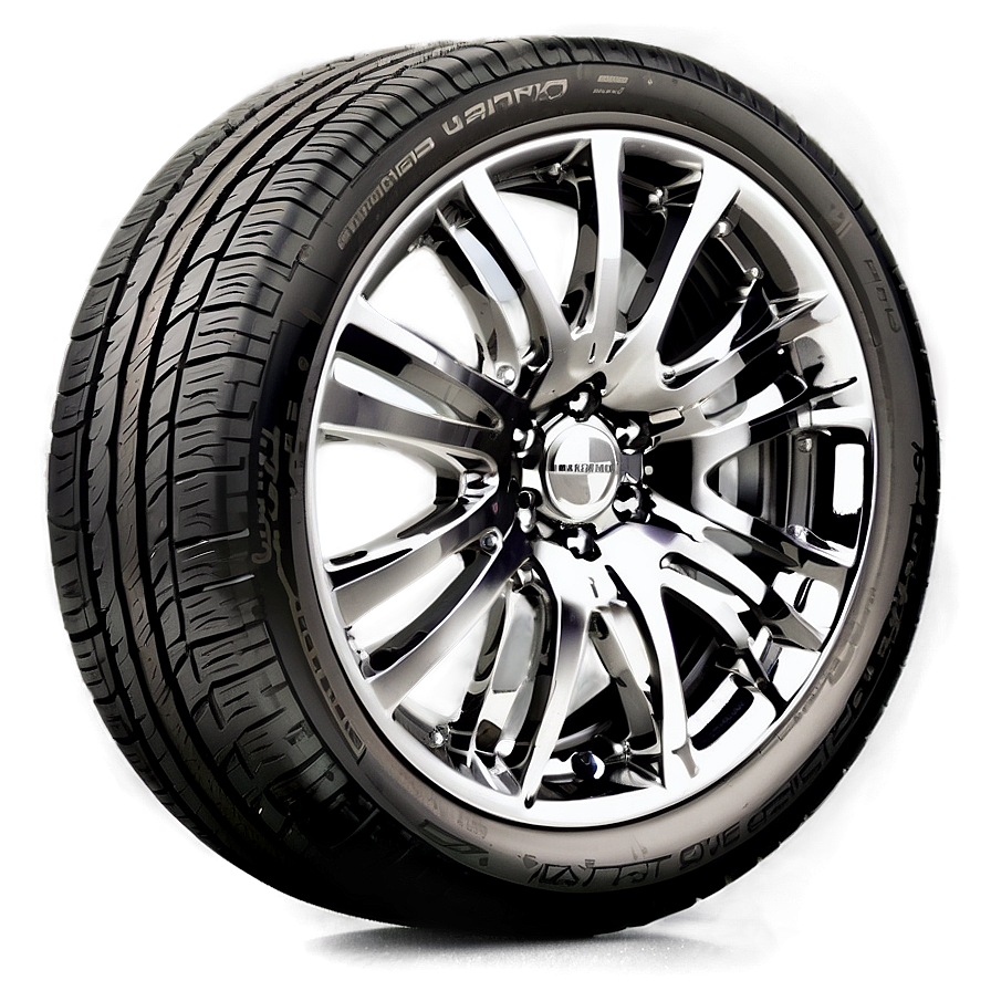 Diamond Cut Car Wheel Png 96