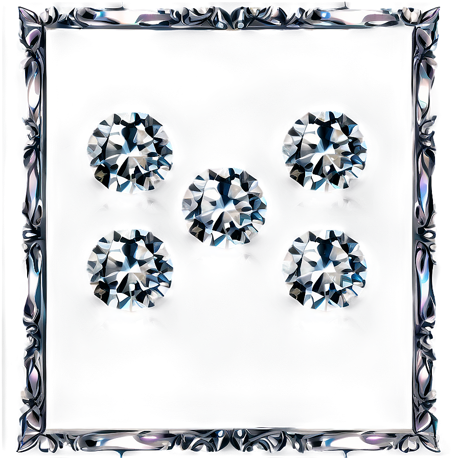 Diamond Cute Frame Png 90