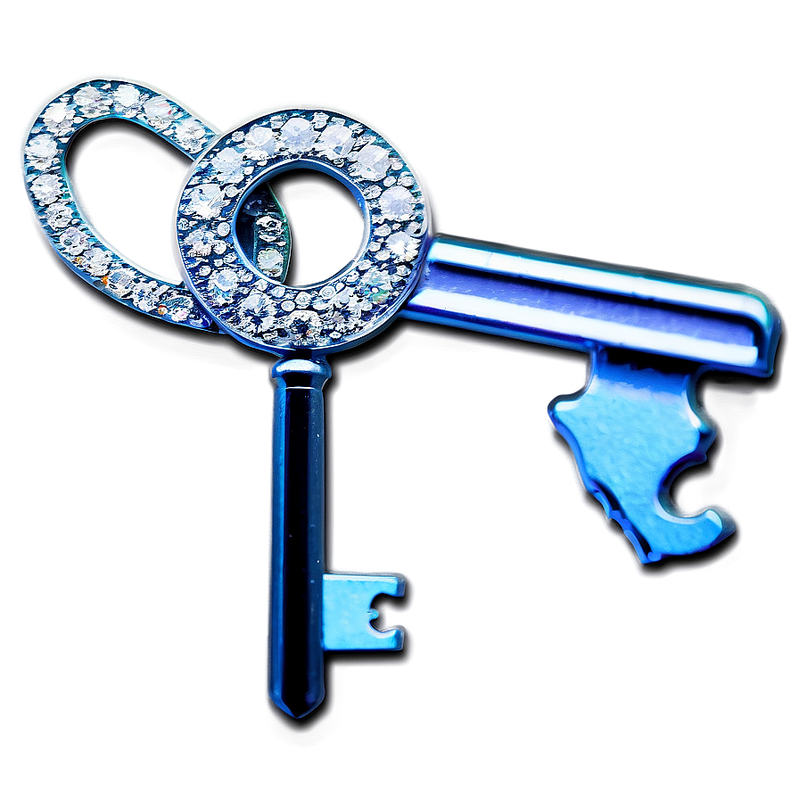 Diamond Encrusted Keys Png 05242024