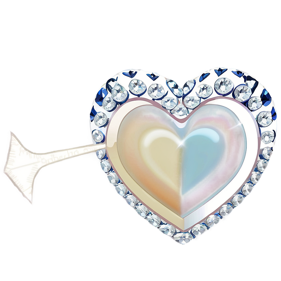 Diamond Heart Outline Png Jra