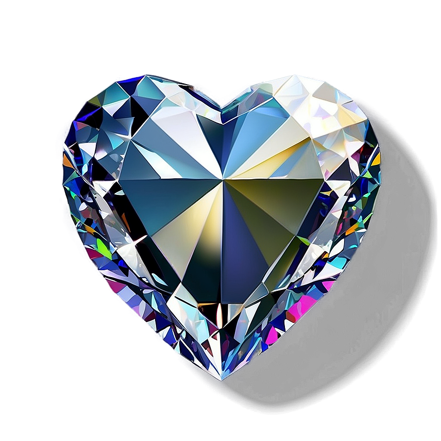 Diamond Heart Outline Png Xtd15