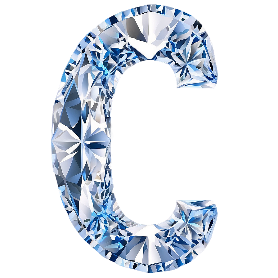 Diamond Letter C Png 06112024