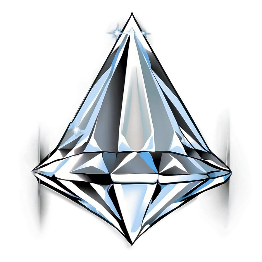 Diamond Radiance Outline Png Sio96