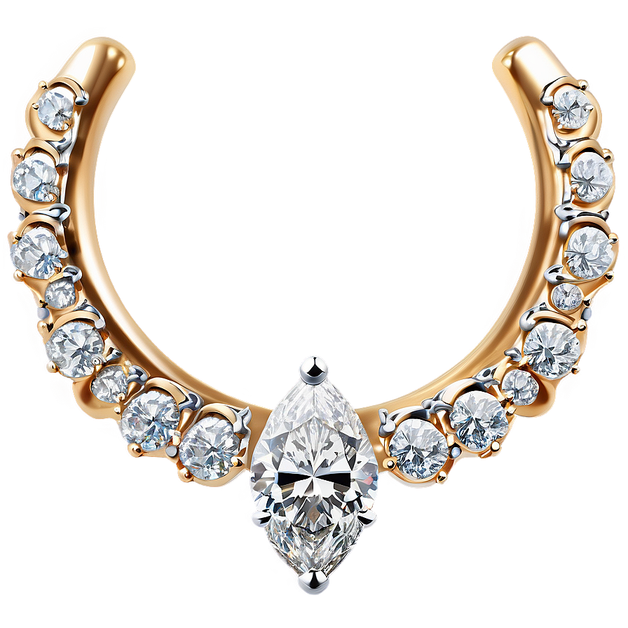 Diamond Septum Ring Png 42