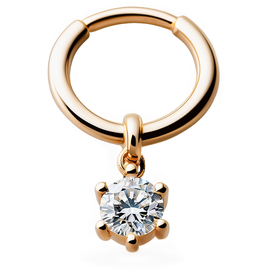 Diamond Septum Ring Png Txj74