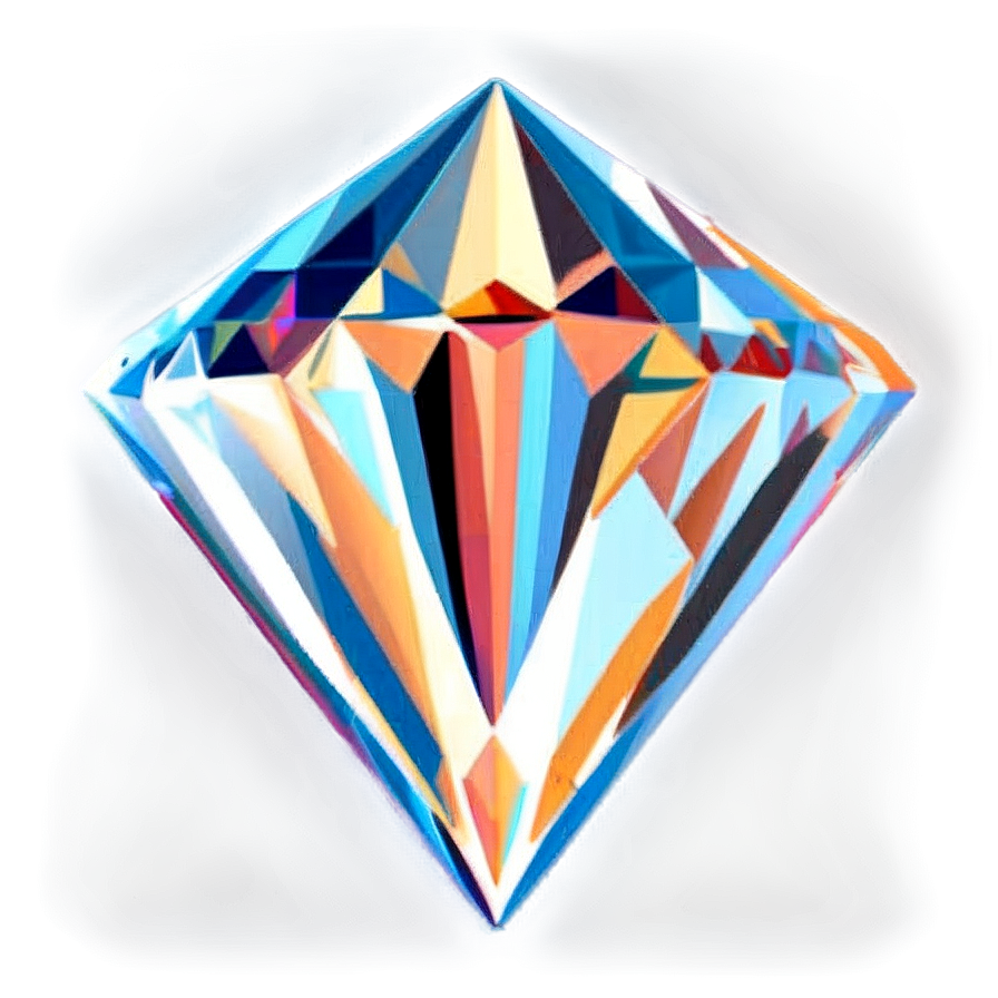 Diamond Shape Glow Png 05252024