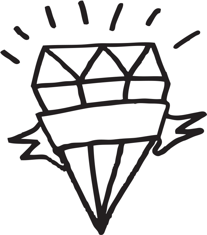 Diamond Tattoo Design Drawing