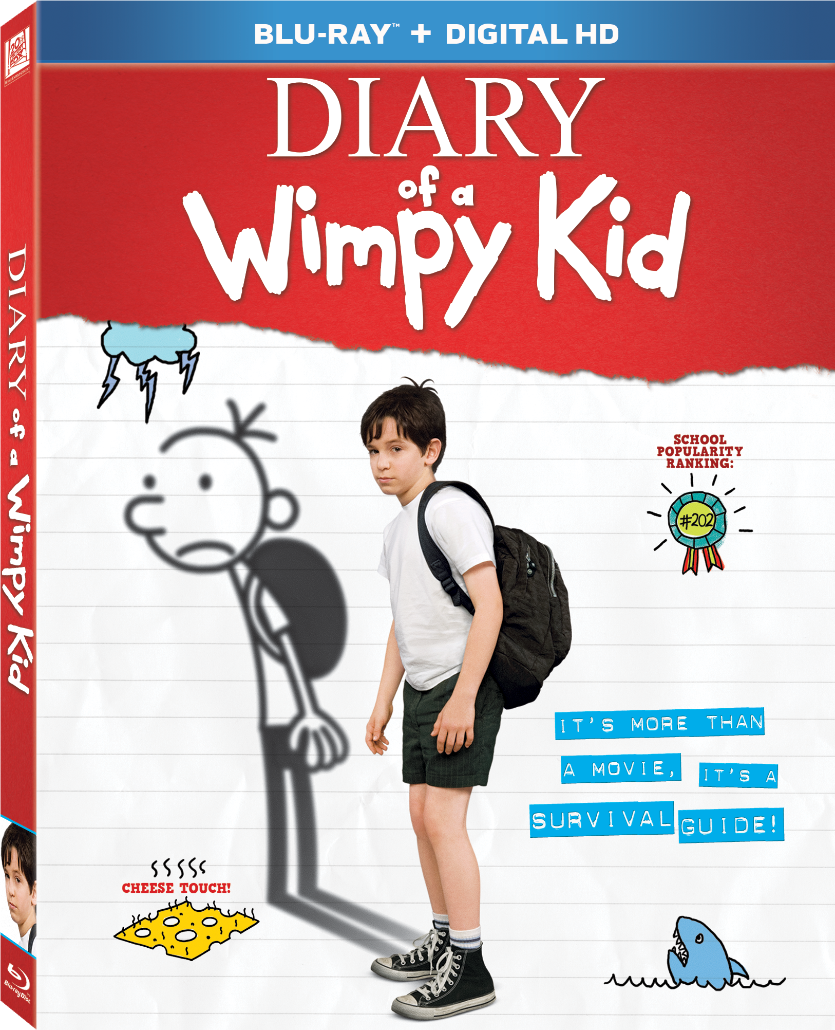 Diaryofa Wimpy Kid Blu Ray Cover