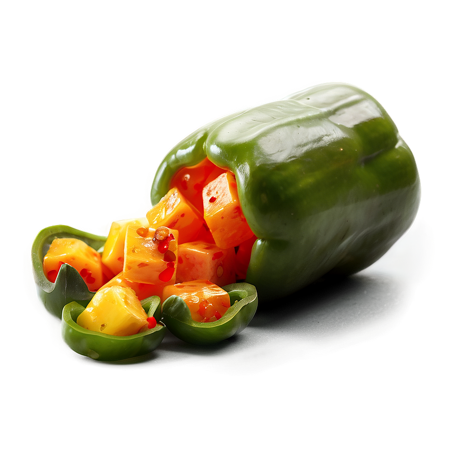 Diced Pepper Png Ofi