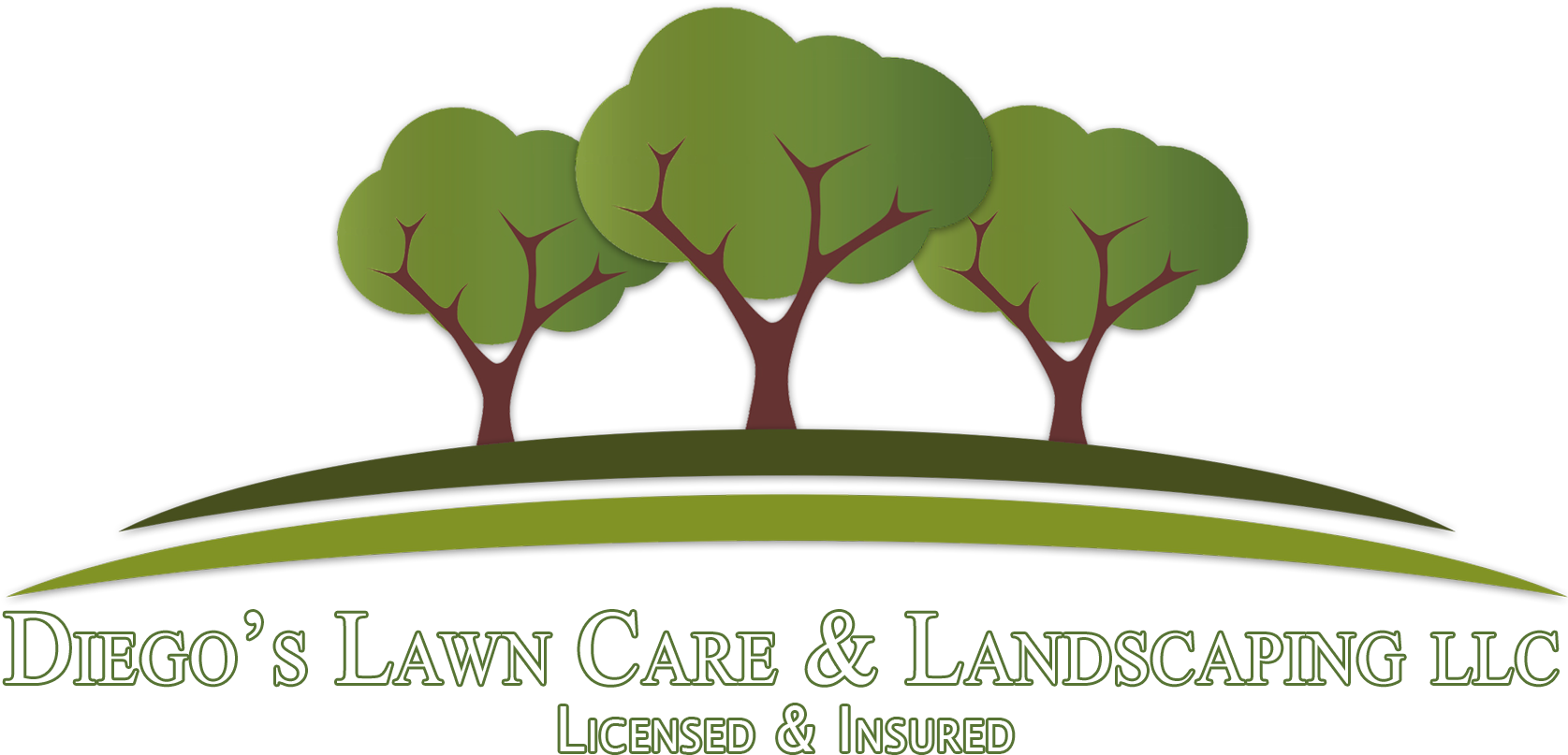 Diegos Lawn Care Landscaping Logo