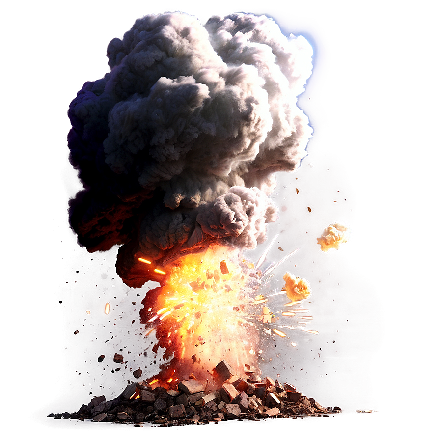 Digital Art Explosion Concept Png 04302024