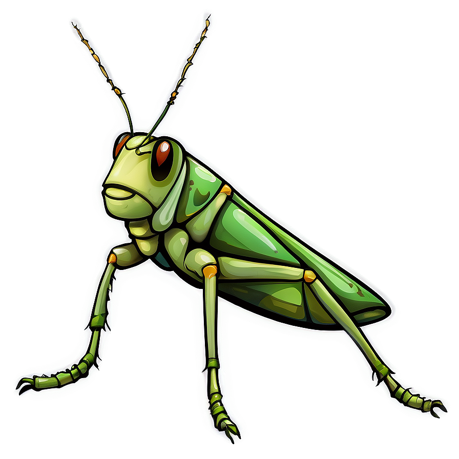 Digital Art Grasshopper Png 06122024