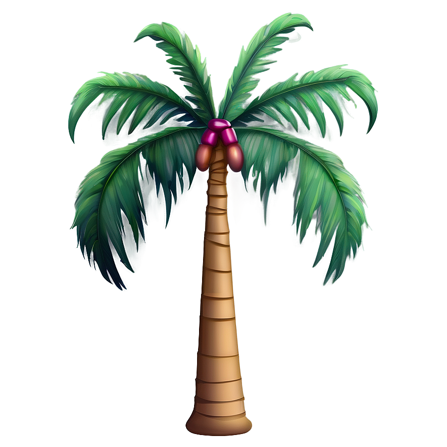 Digital Art Palm Tree Emoji Png Eay9