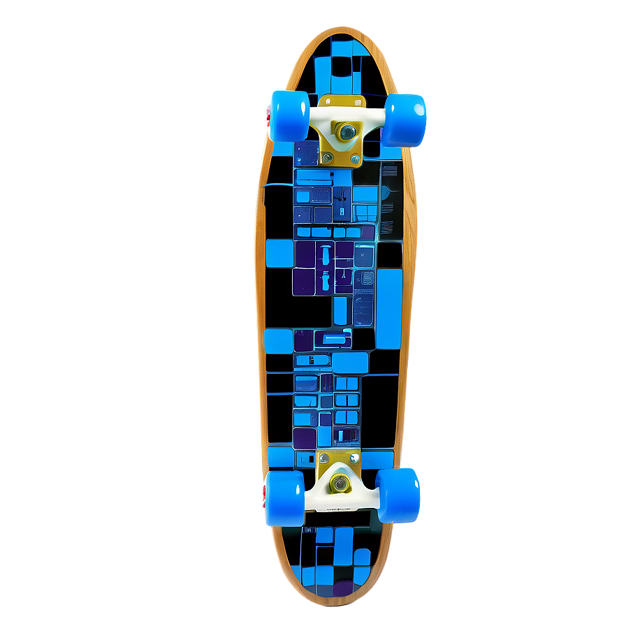 Digital Art Skateboard Png 05212024