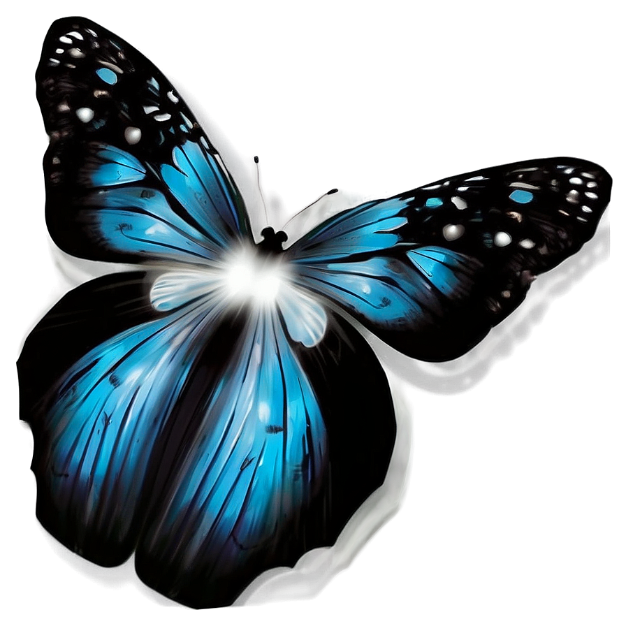 Digital Black Butterfly Artwork Png Jeb