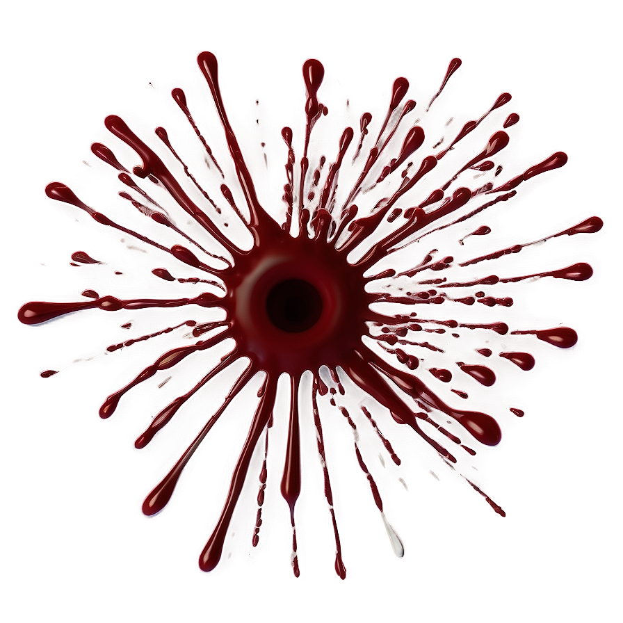 Digital Blood Spatter Png Nuw