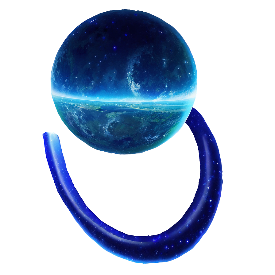 Digital Blue Planet Creation Png 89