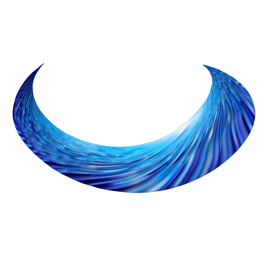 Digital Blue Wave Png Euk13