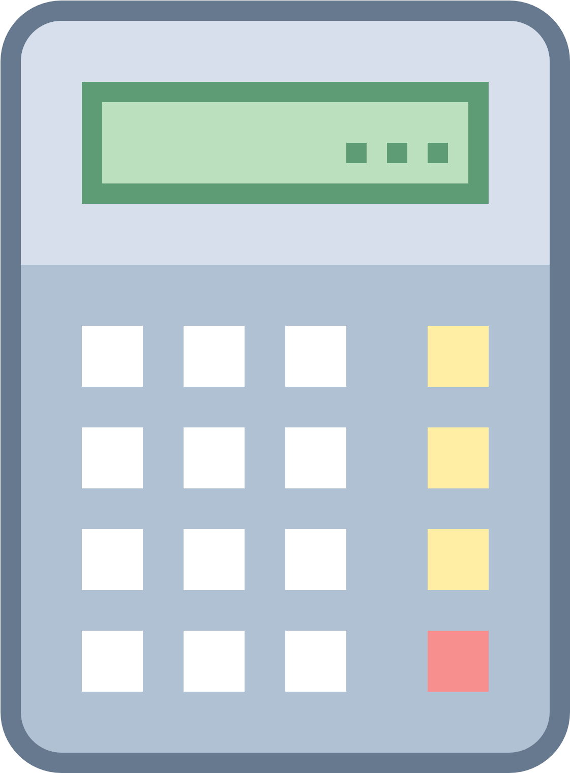 Digital Calculator Icon