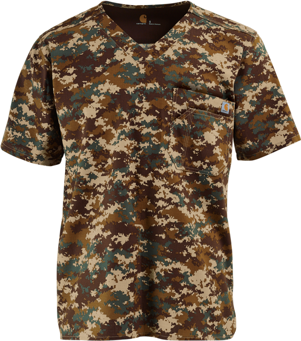 Digital Camouflage T Shirt Design