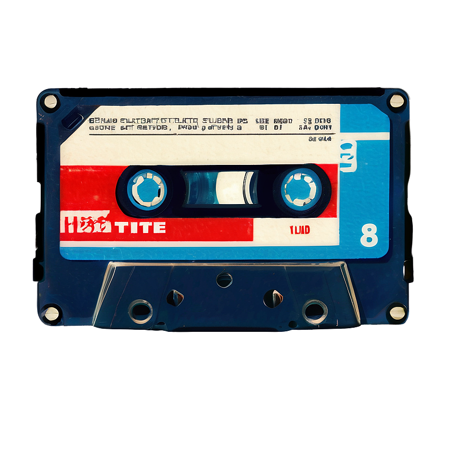 Digital Cassette Tape Png 05252024