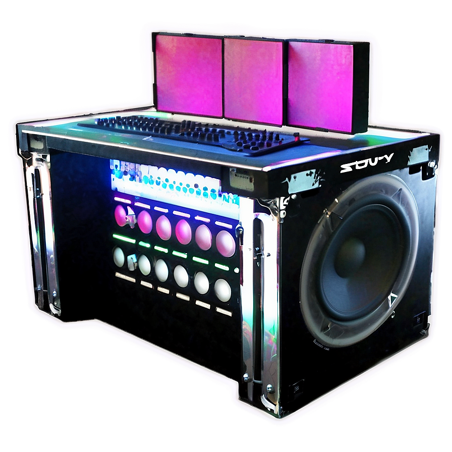 Digital Dj Booth Png 06132024