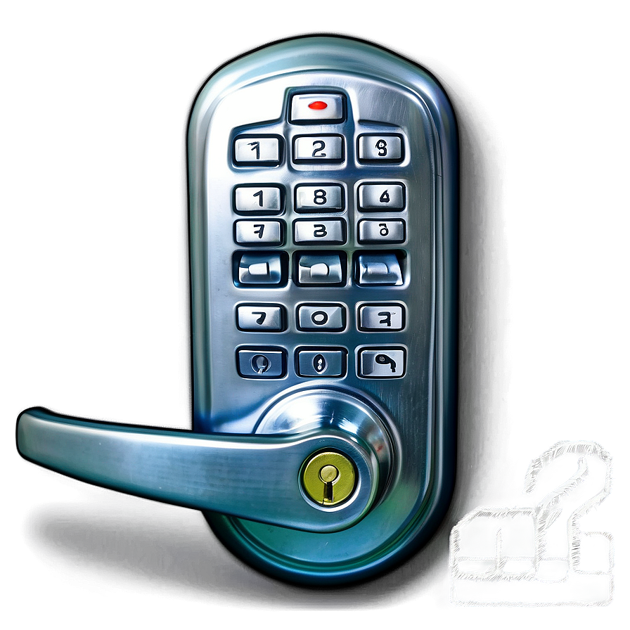 Digital Door Lock Png 05242024