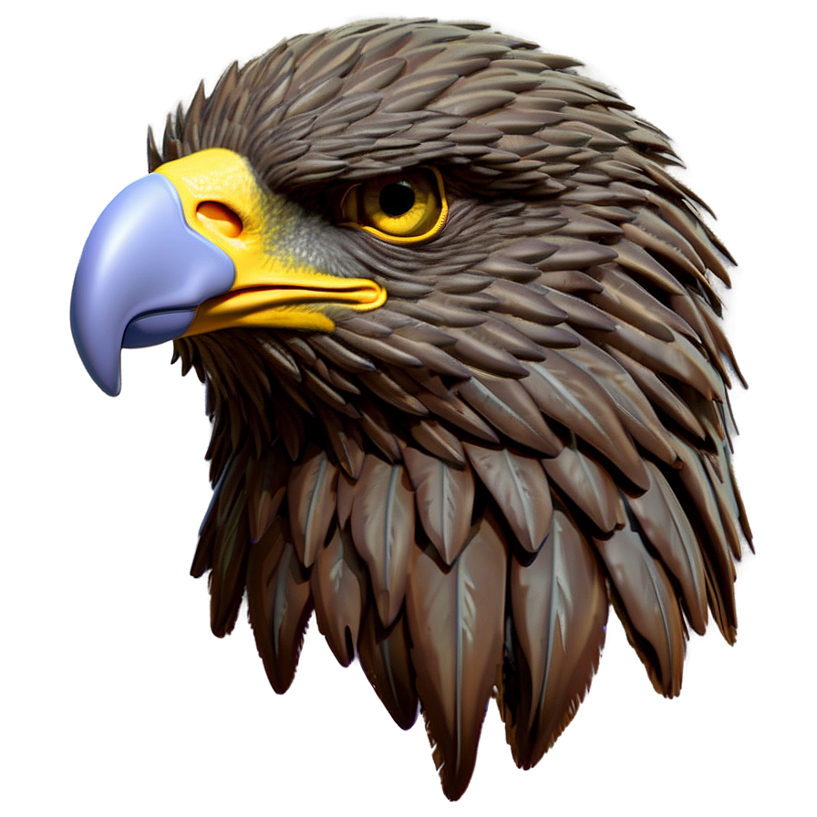 Digital Eagle Head Png Ufm