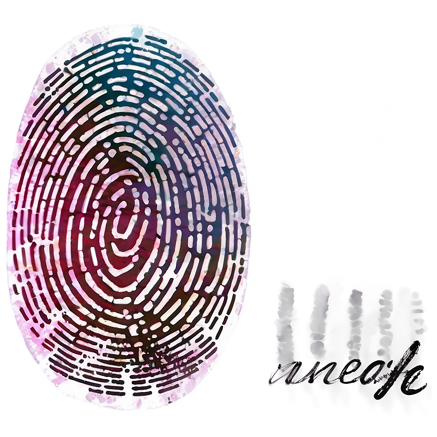 Digital Fingerprint Scan Png 05242024