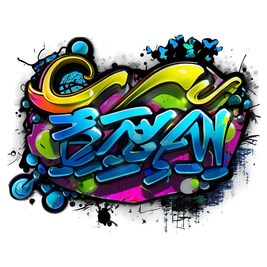 Digital Graffiti Png 12